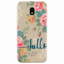 Husa silicon pentru Samsung Galaxy J3 2017 Cute Flower Phone 