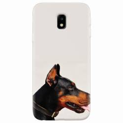 Husa silicon pentru Samsung Galaxy J3 2017 Doberman 