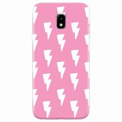 Husa silicon pentru Samsung Galaxy J3 2017 Electric Pink 
