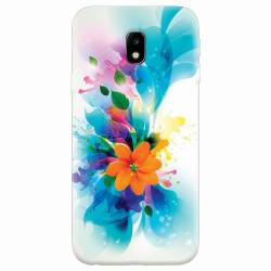 Husa silicon pentru Samsung Galaxy J3 2017 Flower 011 