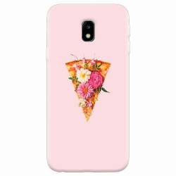 Husa silicon pentru Samsung Galaxy J3 2017 Flower Pizza 