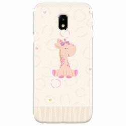 Husa silicon pentru Samsung Galaxy J3 2017 Giraffe Cute 