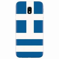 Husa silicon pentru Samsung Galaxy J3 2017 Greece Flag 