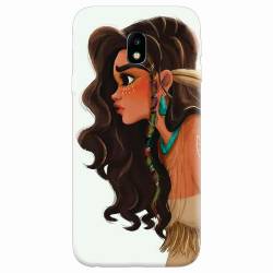 Husa silicon pentru Samsung Galaxy J3 2017 Indian Girl 