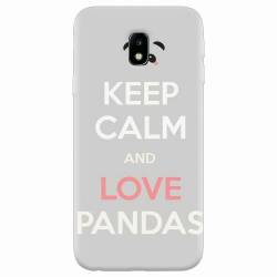 Husa silicon pentru Samsung Galaxy J3 2017 Panda Phone 