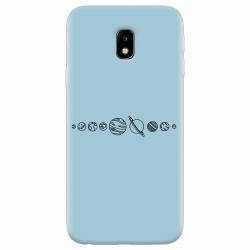 Husa silicon pentru Samsung Galaxy J3 2017 Planets 