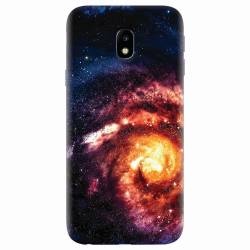 Husa silicon pentru Samsung Galaxy J3 2017 Spiral Galaxy Illustration 