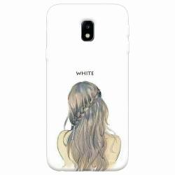 Husa silicon pentru Samsung Galaxy J3 2017 White 