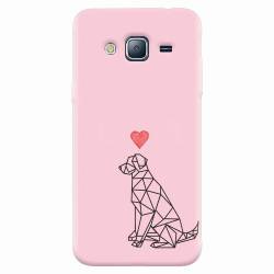 Husa silicon pentru Samsung Galaxy J5 2015 Love Dog 