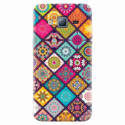 Husa silicon pentru Samsung Galaxy J5 2015 Mandala Pattern 