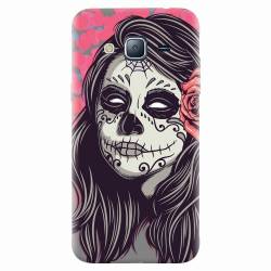 Husa silicon pentru Samsung Galaxy J5 2015 Mexican Girl Skull 