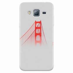 Husa silicon pentru Samsung Galaxy J5 2015 Red Bridge In Clouds 