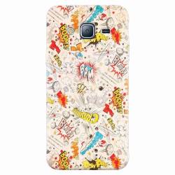 Husa silicon pentru Samsung Galaxy J5 2015 Vintage Comic 