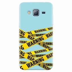 Husa silicon pentru Samsung Galaxy J5 2015 Warning 