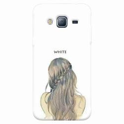 Husa silicon pentru Samsung Galaxy J5 2015 White 