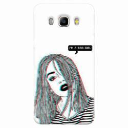 Husa silicon pentru Samsung Galaxy J5 2016 Im A Bad Girl 