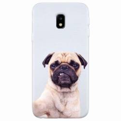 Husa silicon pentru Samsung Galaxy J5 2017 Simple Pug Selfie 