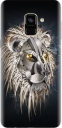 Husa silicon pentru Samsung Galaxy J6 2018 Abstract Lion 001 