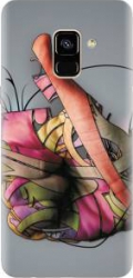Husa silicon pentru Samsung Galaxy J6 2018 Beautiful Hand Art 