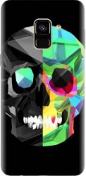 Husa silicon pentru Samsung Galaxy J6 2018 Colorful Skull 