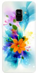 Husa silicon pentru Samsung Galaxy J6 2018 Flower 011 