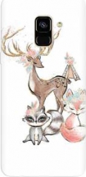 Husa silicon pentru Samsung Galaxy J6 2018 Foxs And Deer 