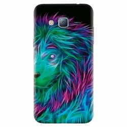 Husa silicon pentru Samsung Galaxy J7 2015 Abstract Lion 002 