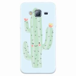 Husa silicon pentru Samsung Galaxy J7 2015 Cactus 