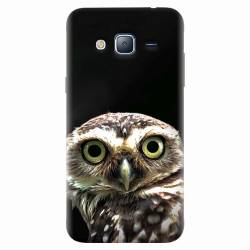 Husa silicon pentru Samsung Galaxy J7 2015 Owl In The Dark 