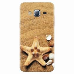 Husa silicon pentru Samsung Galaxy J7 2015 Sea Shells 
