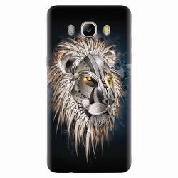 Husa silicon pentru Samsung Galaxy J7 2016 Abstract Lion 001 
