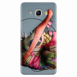 Husa silicon pentru Samsung Galaxy J7 2016 Abstract Minimalistic Hands 