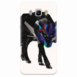 Husa silicon pentru Samsung Galaxy J7 2016 Abstract Wolf 