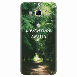 Husa silicon pentru Samsung Galaxy J7 2016 Adventure Awaits Forest 