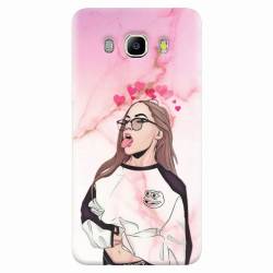 Husa silicon pentru Samsung Galaxy J7 2016 Bad Girl 