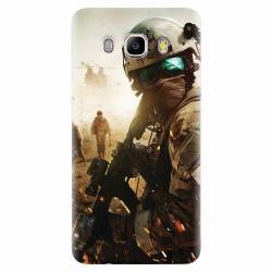 Husa silicon pentru Samsung Galaxy J7 2016 Battlefield 