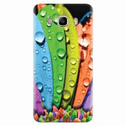 Husa silicon pentru Samsung Galaxy J7 2016 Colorful Daisy Petals 