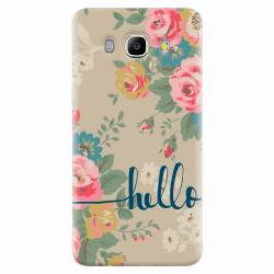Husa silicon pentru Samsung Galaxy J7 2016 Cute Flower Phone 