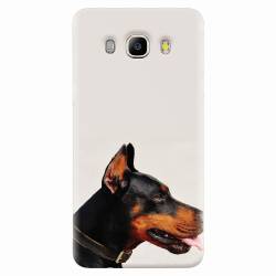 Husa silicon pentru Samsung Galaxy J7 2016 Doberman 