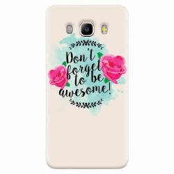 Husa silicon pentru Samsung Galaxy J7 2016 Dont Forget 