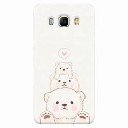 Husa silicon pentru Samsung Galaxy J7 2016 Family Bear 