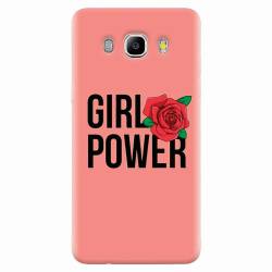 Husa silicon pentru Samsung Galaxy J7 2016 Girl Power 2 