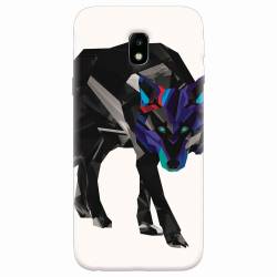 Husa silicon pentru Samsung Galaxy J7 2017 Abstract Wolf 