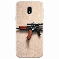 Husa silicon pentru Samsung Galaxy J7 2017 AK Kalashnikov Gun Of Military 