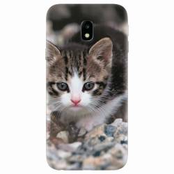 Husa silicon pentru Samsung Galaxy J7 2017 Animal Cat 