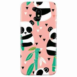 Husa silicon pentru Samsung Galaxy J7 2017 Baby Panda 001 