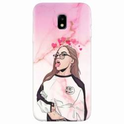 Husa silicon pentru Samsung Galaxy J7 2017 Bad Girl 