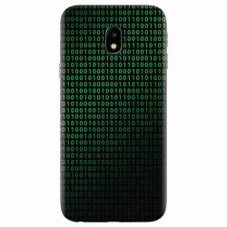 Husa silicon pentru Samsung Galaxy J7 2017 Binary Code 