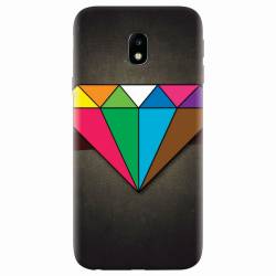Husa silicon pentru Samsung Galaxy J7 2017 Colorful Diamond 