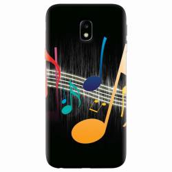 Husa silicon pentru Samsung Galaxy J7 2017 Colorful Music 